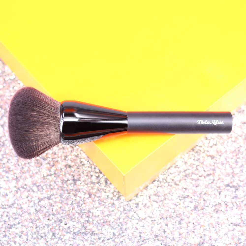 Vela.Yue Large Powder Brush Soft Face Loose Mineral Foundation Blusher Bronzer Makeup Brush - TrustMedUSA