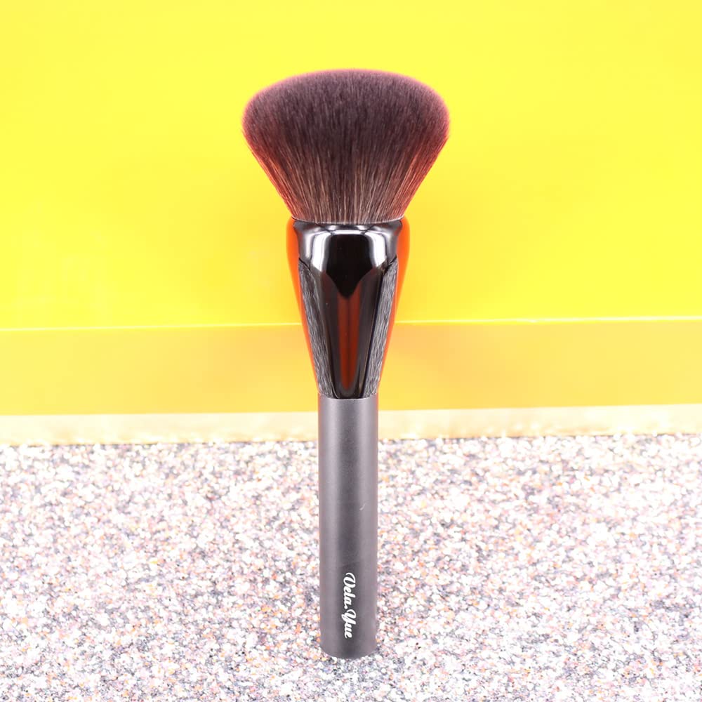 Vela.Yue Large Powder Brush Soft Face Loose Mineral Foundation Blusher Bronzer Makeup Brush - TrustMedUSA