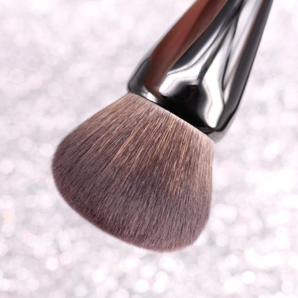 Vela.Yue Large Powder Brush Soft Face Loose Mineral Foundation Blusher Bronzer Makeup Brush - TrustMedUSA