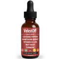 Velestoff Cayenne Pepper & Cayenne Pepper Drops Liquid Supplement with Hawthorn, Beet Root, Turmeric, Vitamin K2 D3 - TrustMedUSA