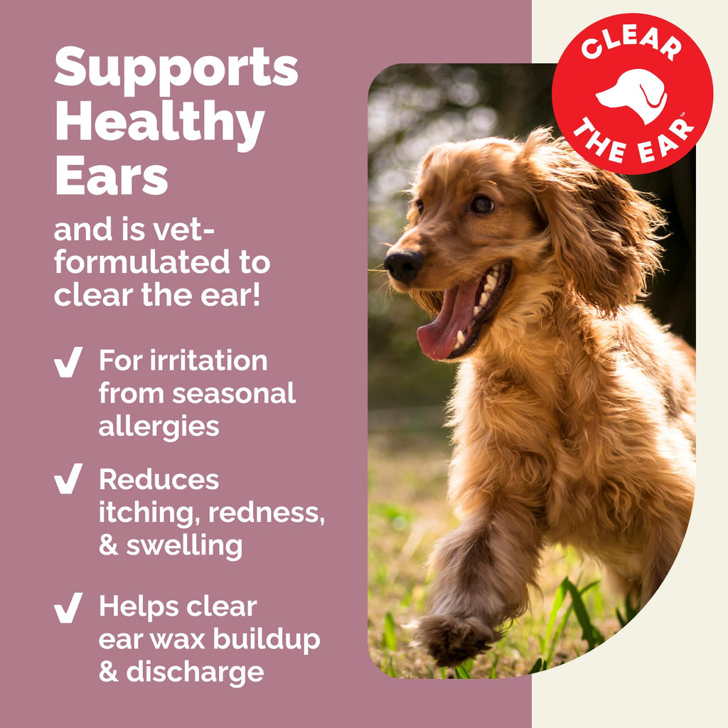 Vetnique Oticbliss Cat & Dog Ear Infection Treatment | Dog Ear Allergy Relief Drops, MicroSilver Yeast Infection Treatment for Dogs, Hydrocortisone for Itching, Redness Swelling (Ear Allergy Drops) - Maple Wellness Supplements