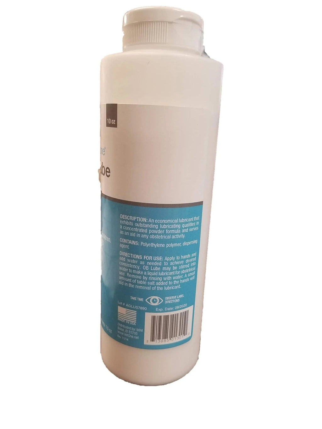 VetOne OB Lube Powder Concentrate 10 oz Lubricating Livestock Obstetrical - TrustMedUSA