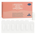 Vetrue Menopause Relief Vaginal Suppositories, Non-Hormonal, All-Natural Formula with Boric Acid, Hyaluronic Acid, Probiotics, Coconut Oil & Vitamin E, Soothes Vaginal Dryness & Discomfort(12 Inserts) - TrustMedUSA