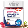 VEV Deep Calm Magnesium Complex 14-in-1 Gummies – 90 Count (Pack of 1) – with D3, Ashwagandha, L-theanine, Zinc – Magnesium Complex for Women and Men - TrustMedUSA