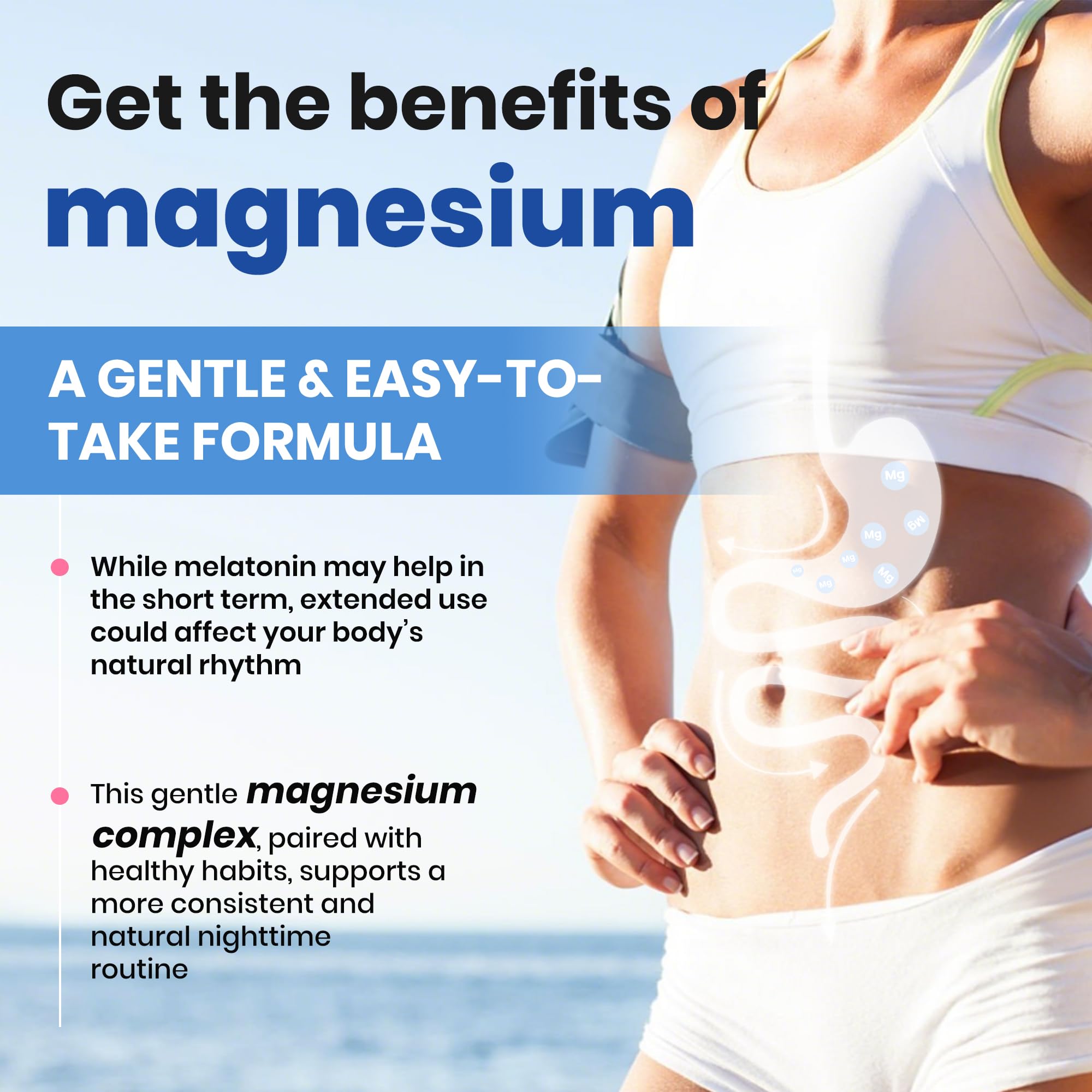 VEV DeepCalm Magnesium Complex for Women – 15-in-1 Glycinate & Citrate Capsules with Ashwagandha & L-Theanine – 120 Vegan Capsules - TrustMedUSA