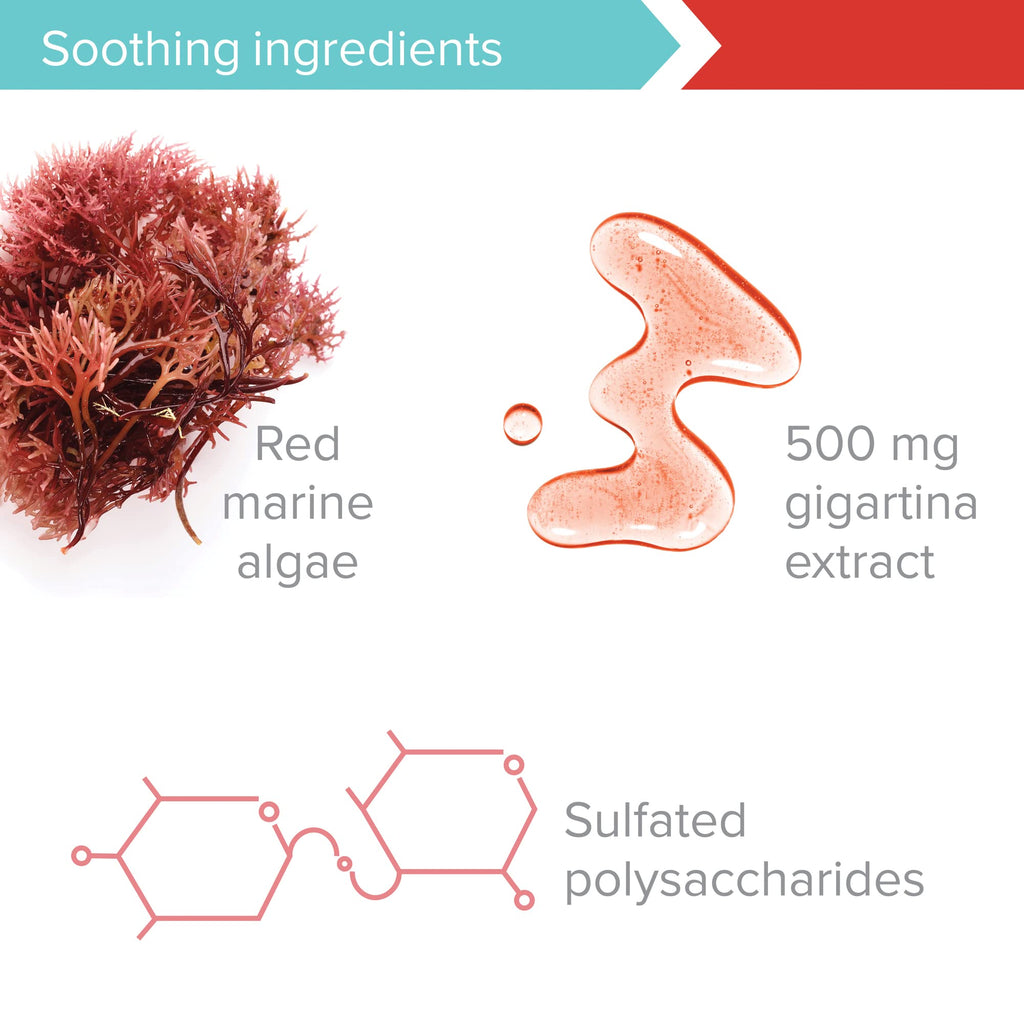 Vibrant Health, Gigartina Red Marine Algae, Plant-Based Immune Support, 60 Capsules - TrustMedUSA