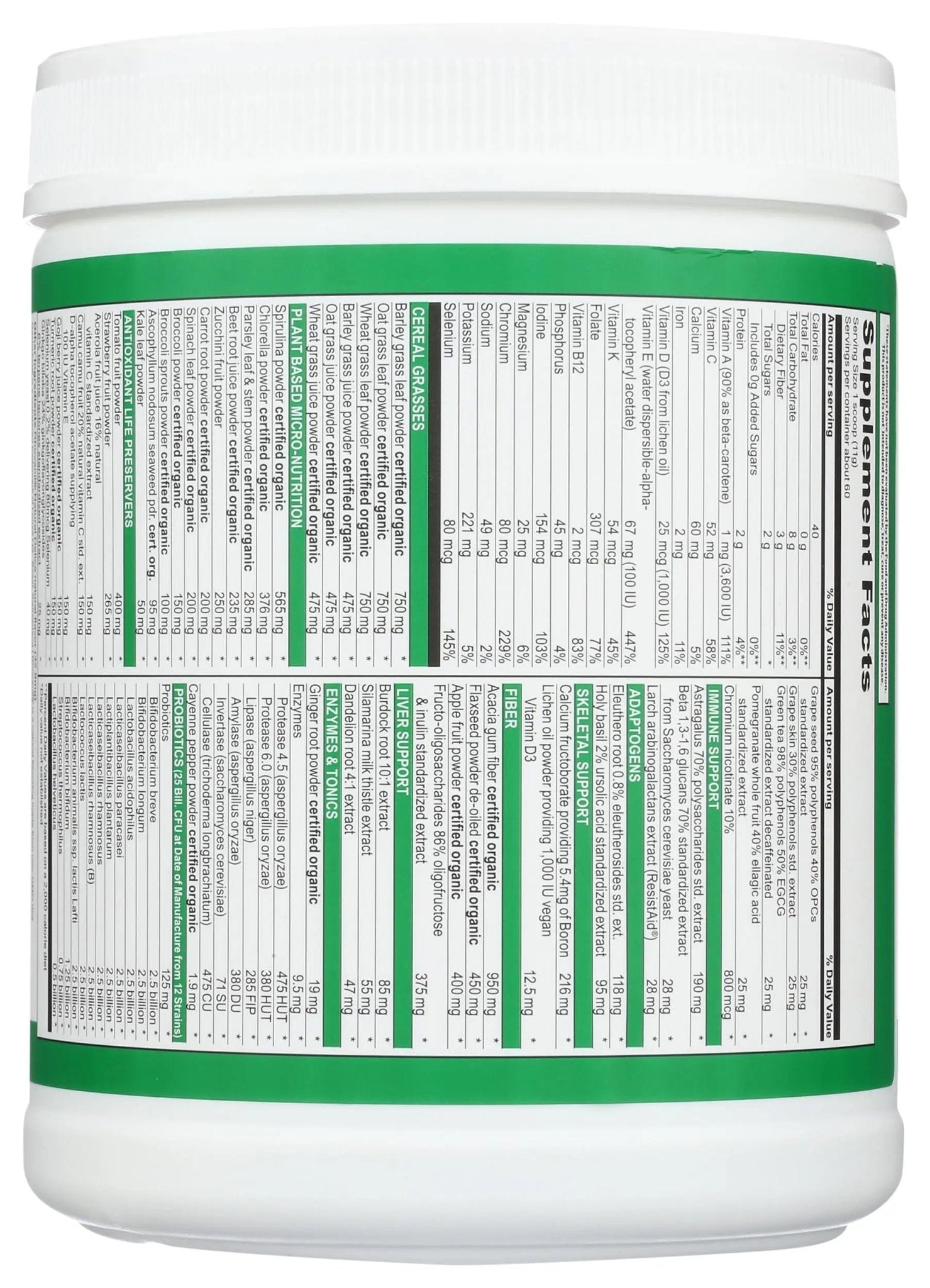 Vibrant Health Green Vibrance Powder, 23.28 oz - TrustMedUSA