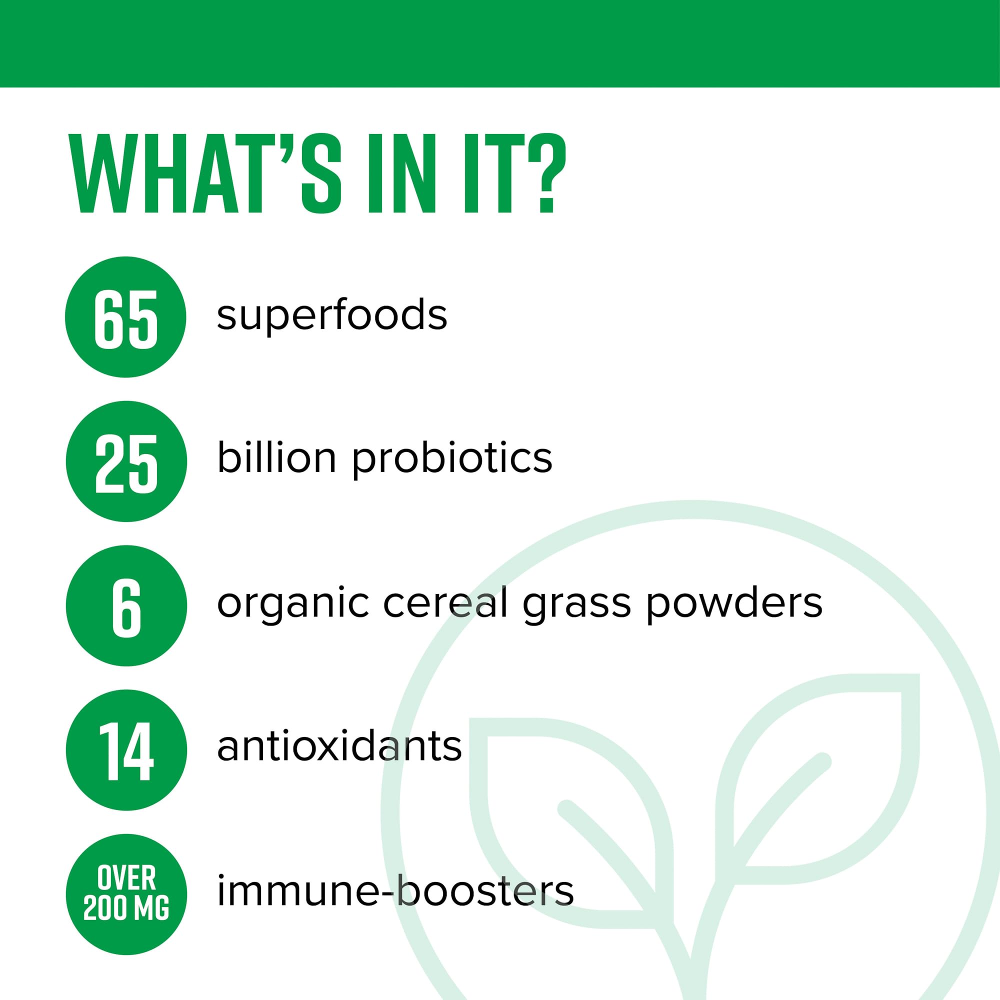 Vibrant Health, Green Vibrance, Vegan Superfood Powder, 15 Servings - TrustMedUSA