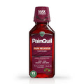 Vicks PainQuil Pain Relief Acetaminophen 1000mg Max Strength‡ Adult Pain Reliever Liquid 12oz, Backache Headache Relief, 1 Daytime Pain Reliever - TrustMedUSA