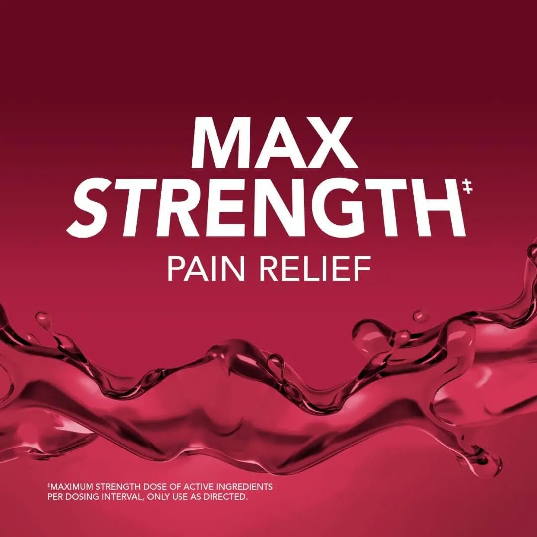 Vicks PainQuil Pain Relief Acetaminophen 1000mg Max Strength‡ Adult Pain Reliever Liquid 12oz, Backache Headache Relief, 1 Daytime Pain Reliever - TrustMedUSA