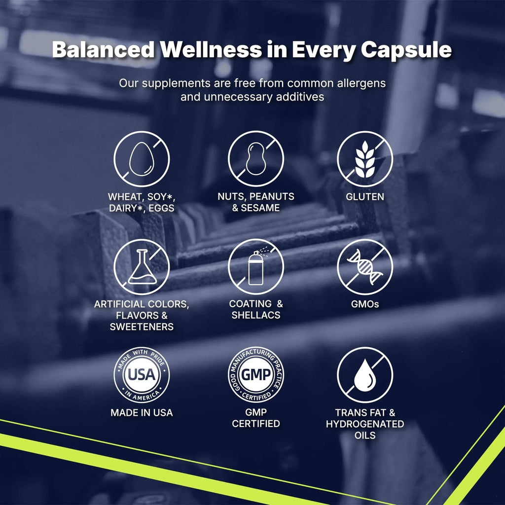 Vicwell Triple Magnesium Complex - 300mg Magnesium from Malate, Glycinate, and Citrate - Supports Stress Relief & Sleep, Nerves & Metabolism, Muscle Relaxation & Bone Health - 90 Capsules(1 Bottle) - TrustMedUSA