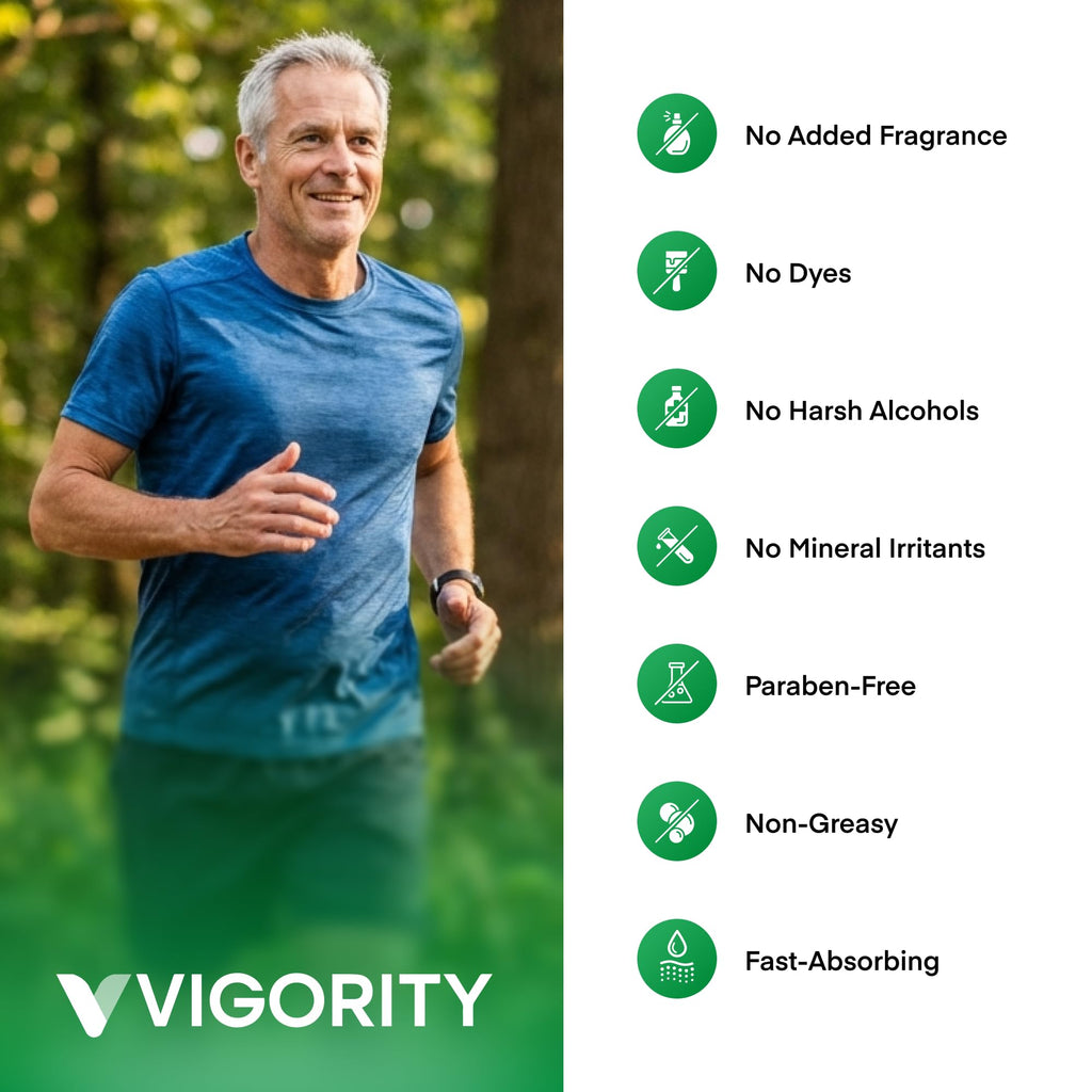 Vigority DMSO Cream 99.9% Pure for Topical Joint, Muscle Comfort - DMSO Pharmaceutical Grade Cream with Arnica, Magnesium, Turmeric, OptiMSM, Aloe Vera 2 Pack - TrustMedUSA