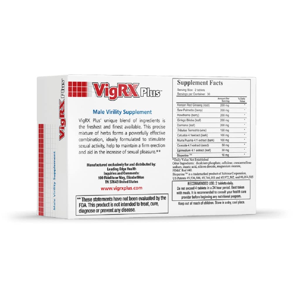 VigRX Plus Daily Supplement Tablets (1) - TrustMedUSA