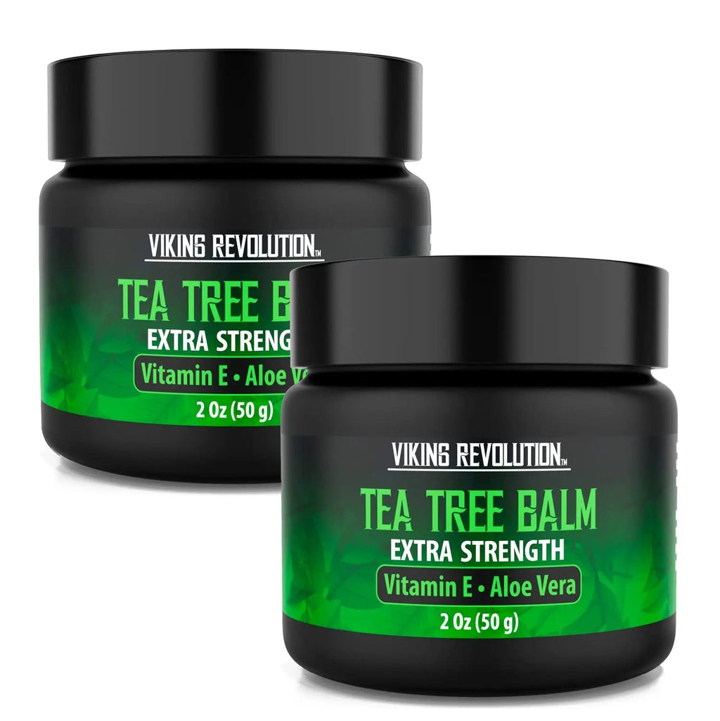 Viking Revolution Tea Tree Oil Cream - Super Balm Athletes Foot Cream - for Eczema - TrustMedUSA