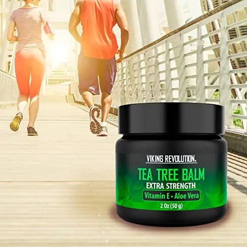 Viking Revolution Tea Tree Oil Cream - Super Balm Athletes Foot Cream - for Eczema - TrustMedUSA