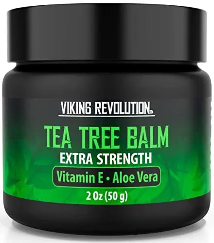 Viking Revolution Tea Tree Oil Cream - Super Balm Athletes Foot Cream - for Eczema - TrustMedUSA