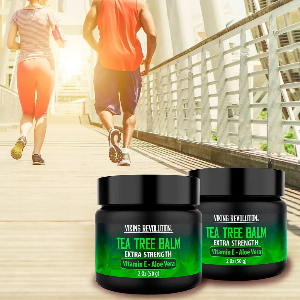 Viking Revolution Tea Tree Oil Cream - Super Balm Athletes Foot Cream - for Eczema - TrustMedUSA