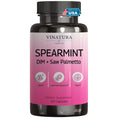 VINATURA Spearmint Leaf Capsules Supplement - Enhanced with DIM & Saw Palmetto, for Unwanted Hair, Women' Health & Skin *USA Made & Tested* - 1380mg/serving, 60 Capsules (30 Servings) - TrustMedUSA