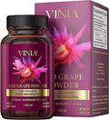 VINIA 12-Hour Sustained Release Piceid Resveratrol Supplement. Nitric Oxide Supplement - TrustMedUSA