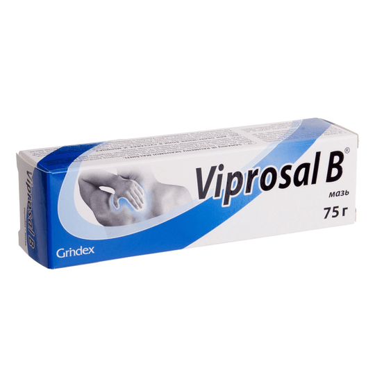 VIPROSAL B ointment 75 g Pain muscles and joints neuralgia and arthritis - TrustMedUSA