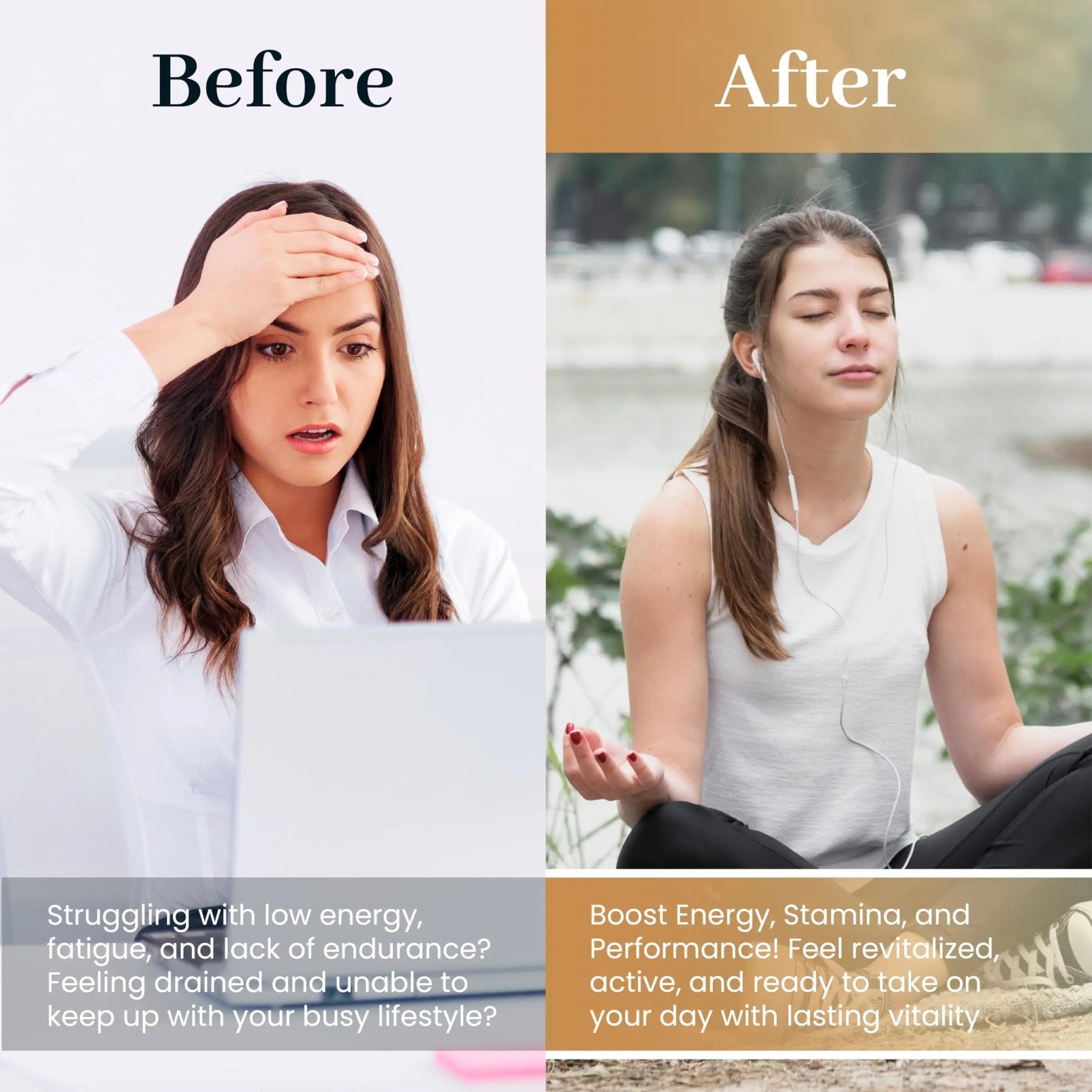 Vita Green Stress Support Supplement - Calm, Balance and Restful Nights - Promotes Relaxation and Emotional Wellness - Natural Formula to Unwind and Stay Centered - 90 Capsules - TrustMedUSA