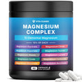 Vita Guard Magnesium Complex 1480mg – 10-in-1 with Glycinate, Citrate, Malate & More – High Absorption – Sleep, Muscle, Nerve & Heart Support – 90 Vegan Capsules – Non-GMO, Gluten-Free, No Sugar - TrustMedUSA