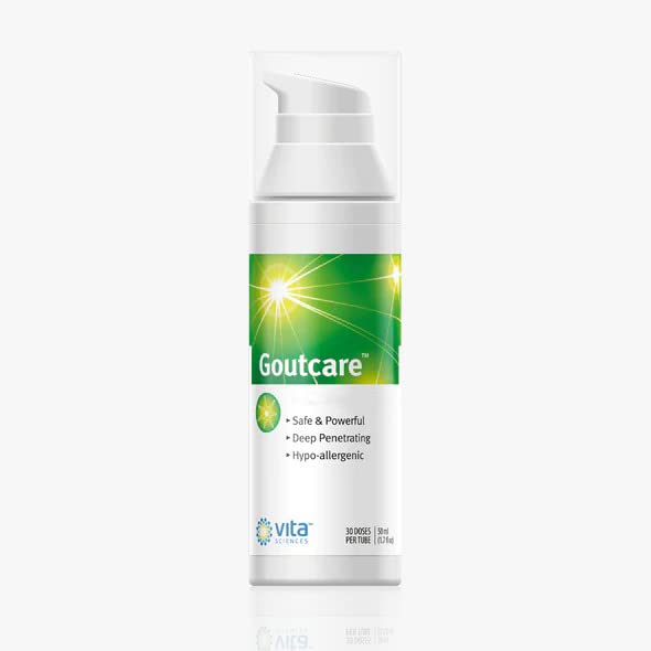 Vita Sciences GoutCare Soothing Cream for Occasional Discomfort. Intensive Soothing Cream - Fast-Acting Topical Application for Comfort Where and When You Need It Most. Safe & Effective - TrustMedUSA