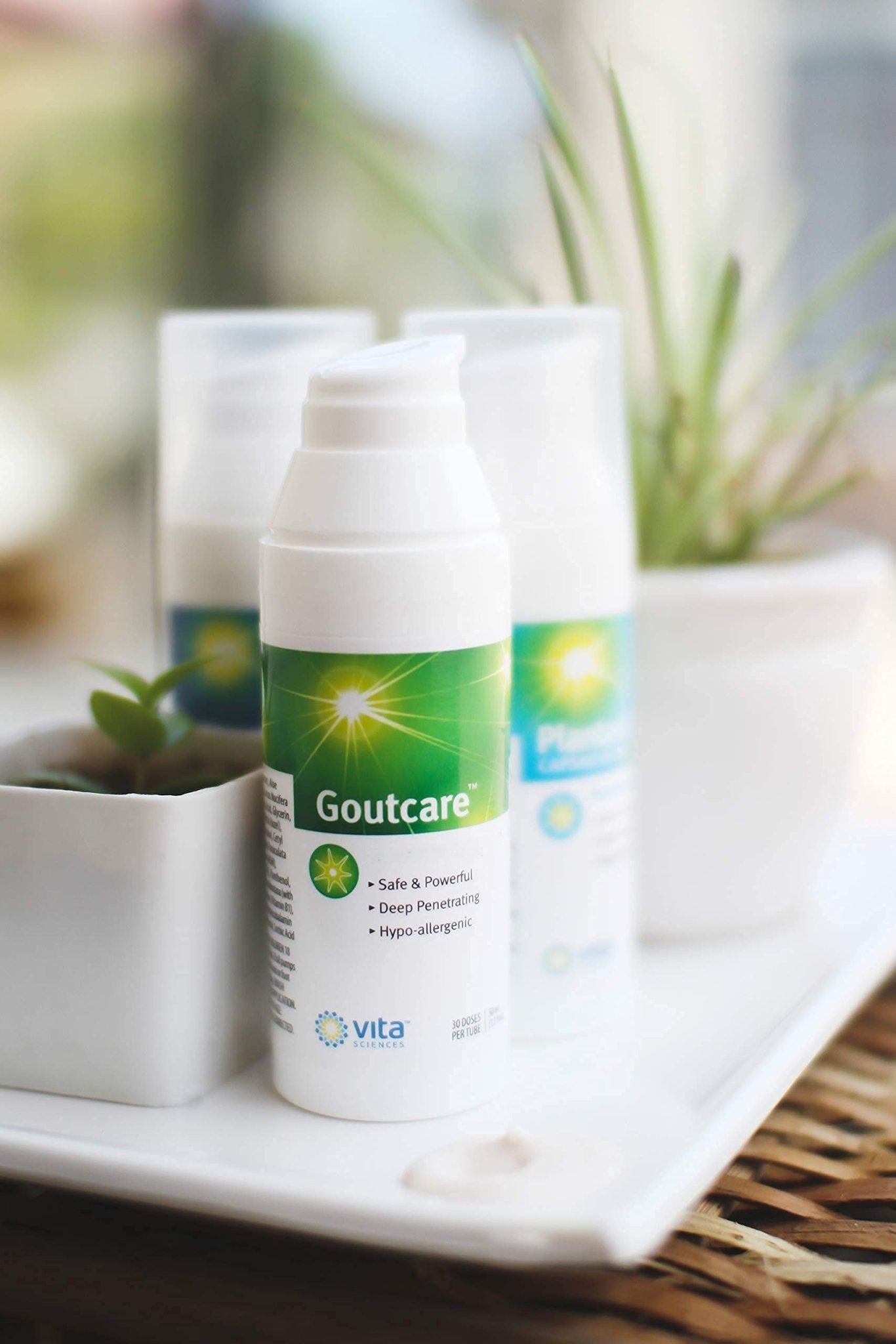 Vita Sciences GoutCare Soothing Cream for Occasional Discomfort. Intensive Soothing Cream - Fast-Acting Topical Application for Comfort Where and When You Need It Most. Safe & Effective - TrustMedUSA