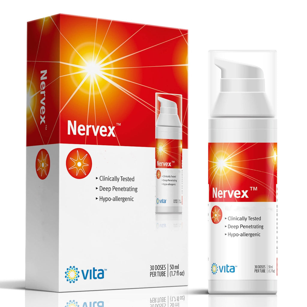 Vita Sciences Nervex Powerful Neuropathy Cream: Advanced Natural Relief for Peripheral Neuropathy, Fibromyalgia, and Fast Comfort Treatment for Feet, Hands, Legs, and Toes - TrustMedUSA