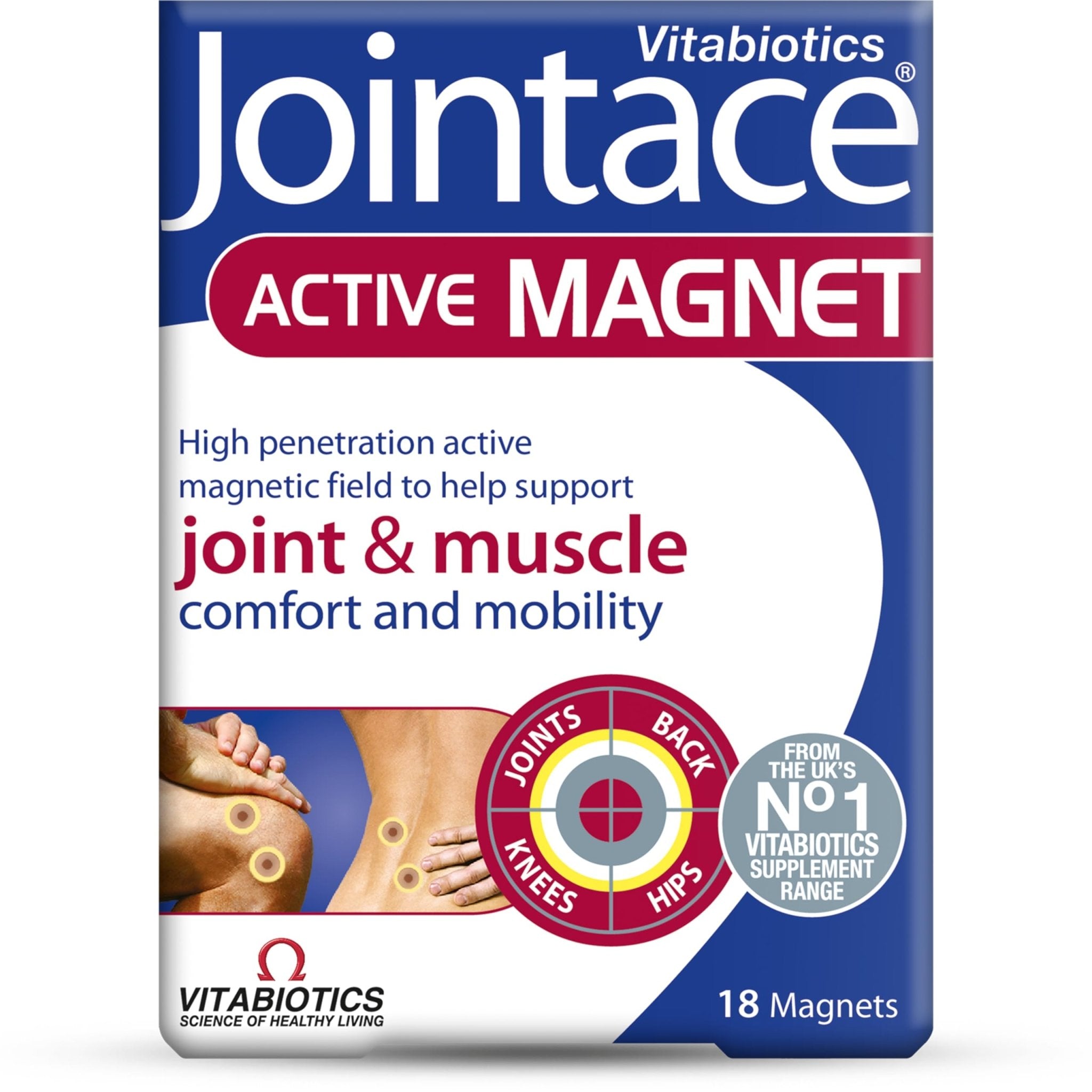 Vitabiotics Jointace Active Magnet - 18 Magnets - TrustMedUSA