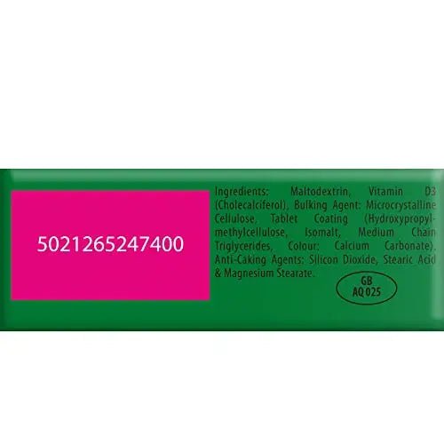 Vitabiotics Ultra Vitamin D Tablets 2000IU Extra Strength - 96 Count ( Pack of 1) - TrustMedUSA