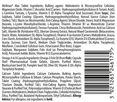 Vitabiotics Wellman Max - 84 Tablets/Capsules - TrustMedUSA
