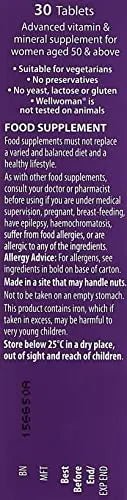 Vitabiotics Wellwoman 50+, 30 Tablets, Pack of 1 - TrustMedUSA