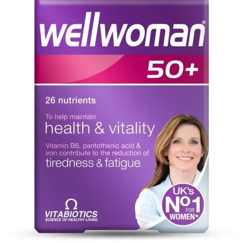 Vitabiotics Wellwoman 50+, 30 Tablets, Pack of 1 - TrustMedUSA