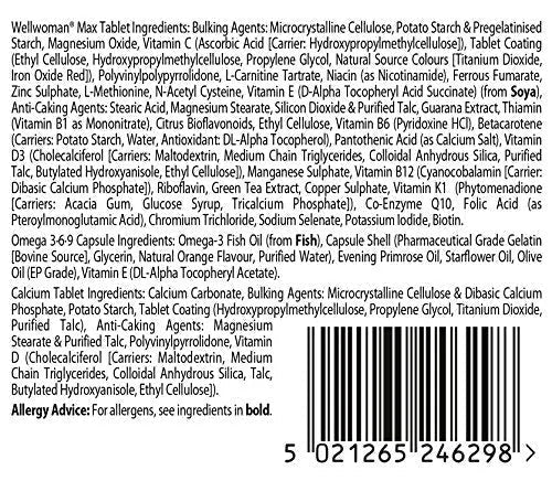 Vitabiotics Wellwoman Max, 84 Capsules - TrustMedUSA