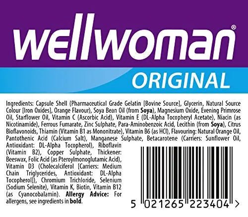 Vitabiotics Wellwoman Original - 90 Capsules - TrustMedUSA