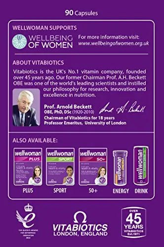 Vitabiotics Wellwoman Original - 90 Capsules - TrustMedUSA