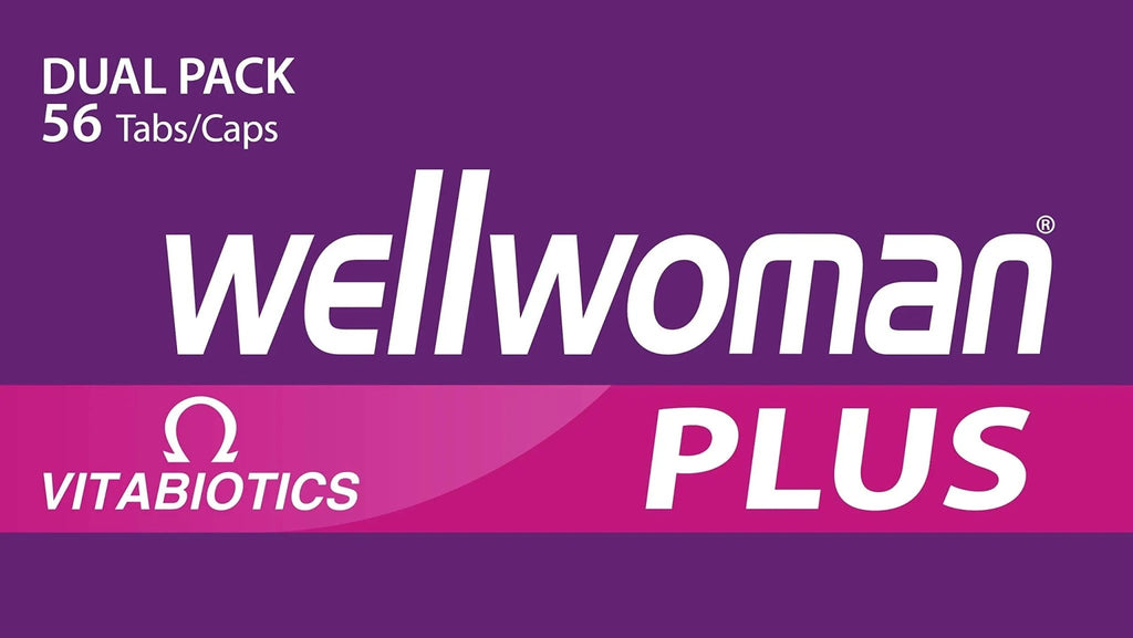 Vitabiotics Wellwoman Plus Omega 3 6 9 - 56 Tablets/Capsules - TrustMedUSA
