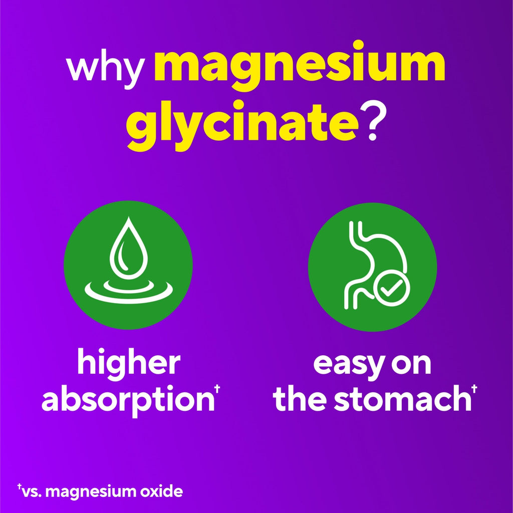 vitafusion Magnesium Glycinate Gummy Supplement, 100 mg per Serving Supports Muscle Relaxation (1) for Adult Women & Men, Boomin’ Cherry Berry Flavor, 60 Count - TrustMedUSA