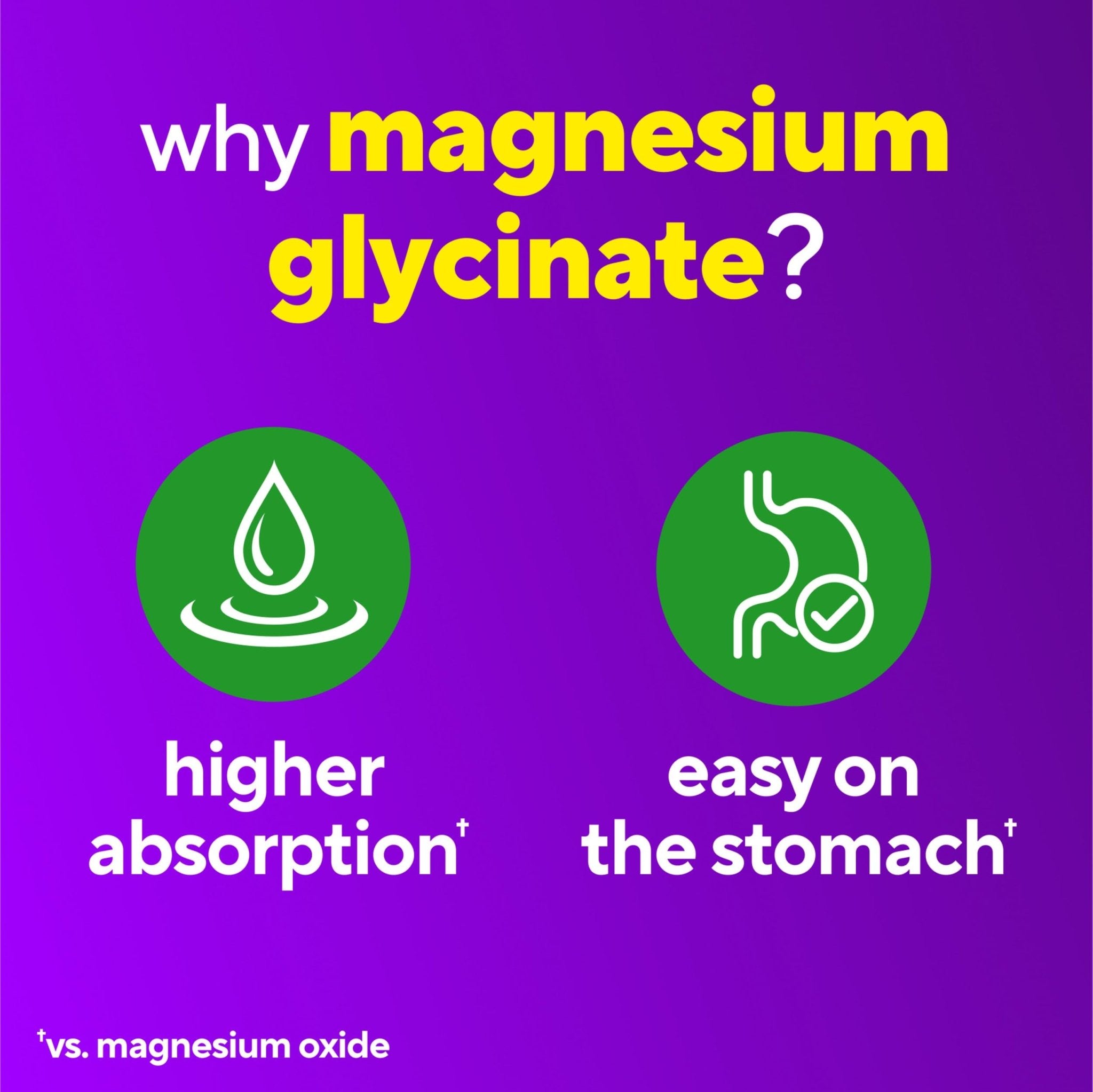 vitafusion Magnesium Glycinate Gummy Supplement, 100 mg per Serving Supports Muscle Relaxation (1) for Adult Women & Men, Boomin’ Cherry Berry Flavor, 60 Count - TrustMedUSA