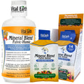 Vital Earth Minerals Detox & Wellness Support – Fulvic Humic Mineral Blend with 70+ Trace Minerals, Electrolytes, 32 Oz Bottle + 14 Single-Serve Packs - TrustMedUSA