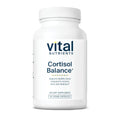 Vital Nutrients Cortisol Balance | Vegan Adrenal Support Supplements | Cortisol Manager Supports Energy & Stress Levels | Ashwagandha & Magnesium for Relaxation | Gluten, Dairy, Soy Free | 90 Capsules - Maple Wellness Supplements
