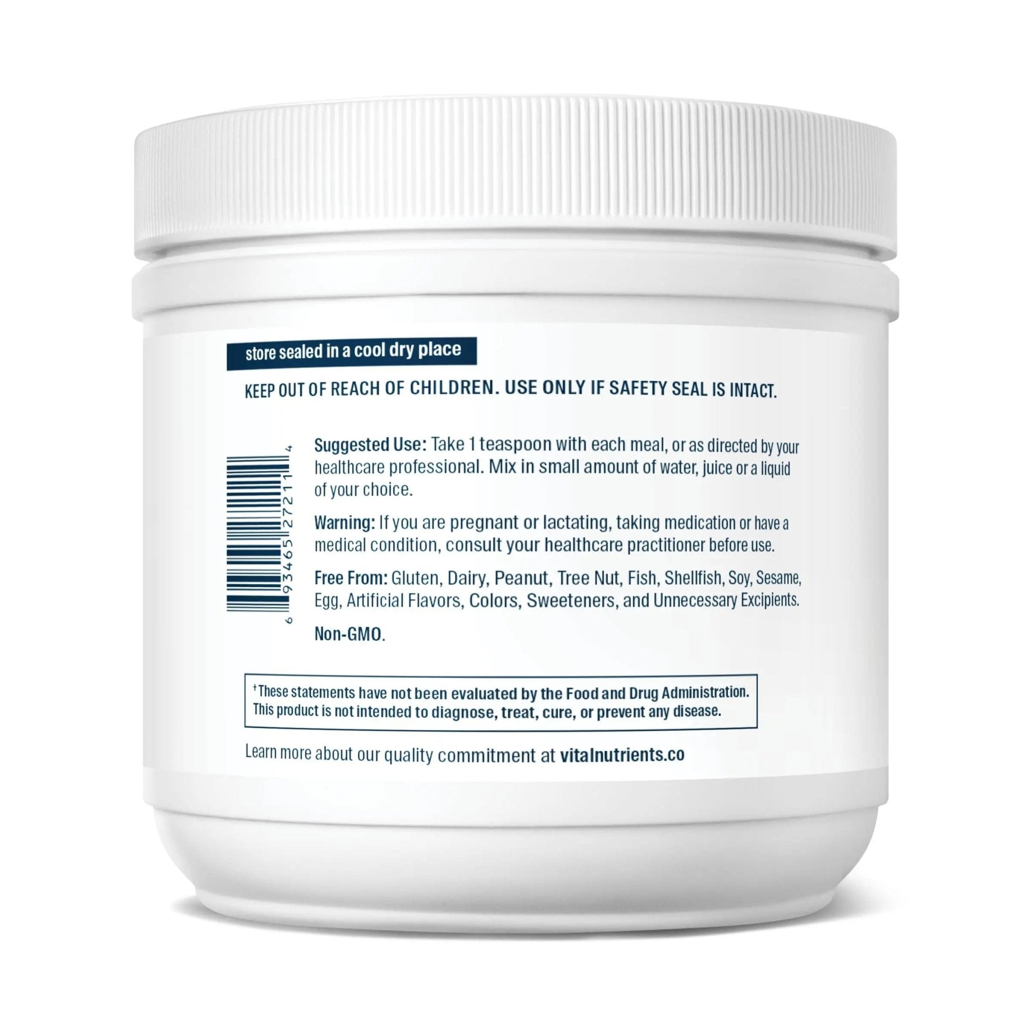 Vital Nutrients Digest Ease (Formerly Heartburn Tx) - Occasional Heartburn & Indigestion Relief - Supports Healthy GI Function & Helps Soothe GI Tract - Gluten, Dairy, Soy Free - Non-GMO - 50 Servings - TrustMedUSA