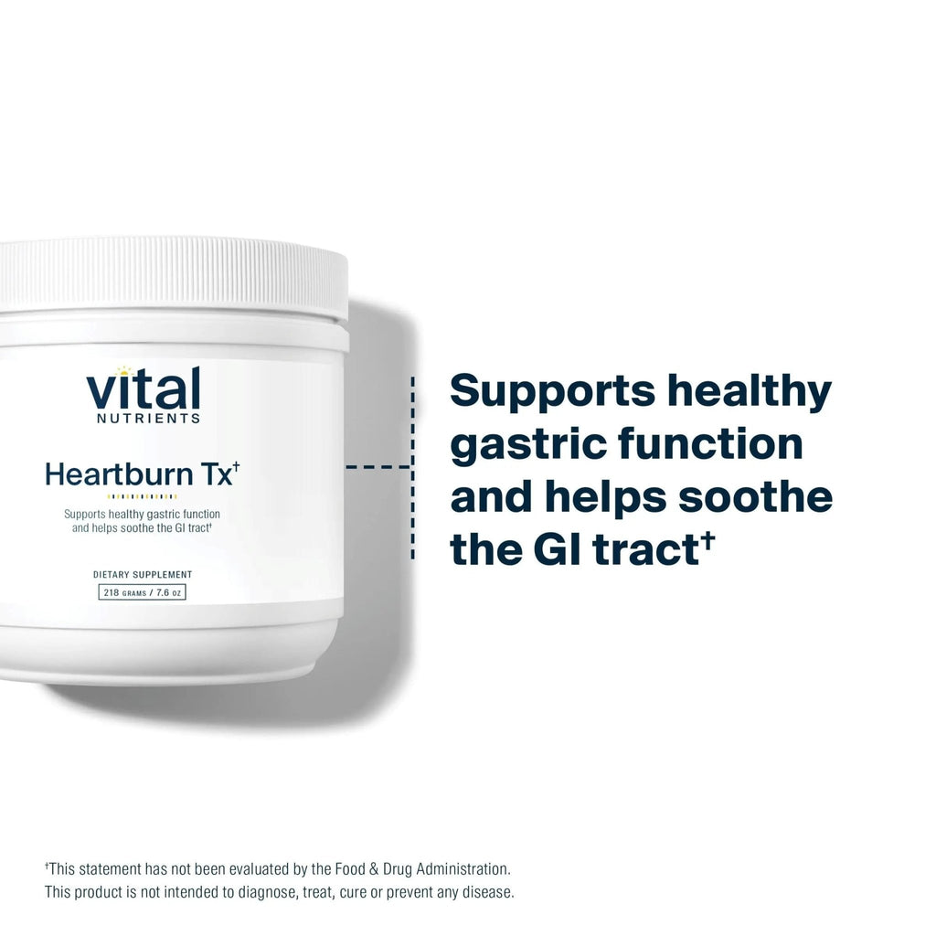 Vital Nutrients Digest Ease (Formerly Heartburn Tx) - Occasional Heartburn & Indigestion Relief - Supports Healthy GI Function & Helps Soothe GI Tract - Gluten, Dairy, Soy Free - Non-GMO - 50 Servings - TrustMedUSA