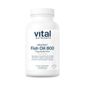 Vital Nutrients Ultra Pure® Fish Oil 800 Triglyceride Form - Heart, Brain, & Immune Health* - Sustainably Sourced High EPA & DHA Omega-3 Fatty Acid - Lemon Flavor - Gluten, Dairy, Soy Free - 90 Count - TrustMedUSA