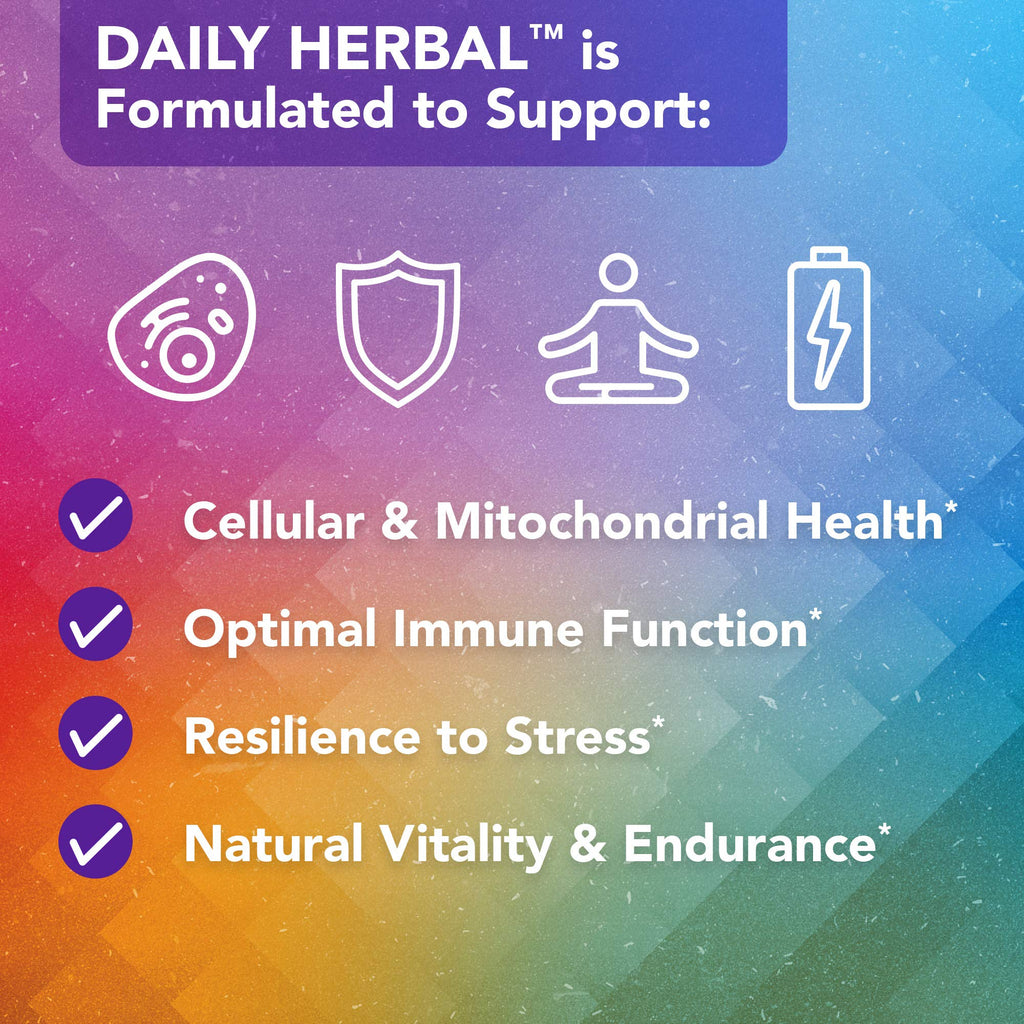 Vital Plan Daily Herbal Supplement by Dr. Bill Rawls – Herbal Immunity Booster for Immune Support, Microbiome Balance & Cell Health — Reishi Mushroom, Turmeric & Rhodiola - TrustMedUSA