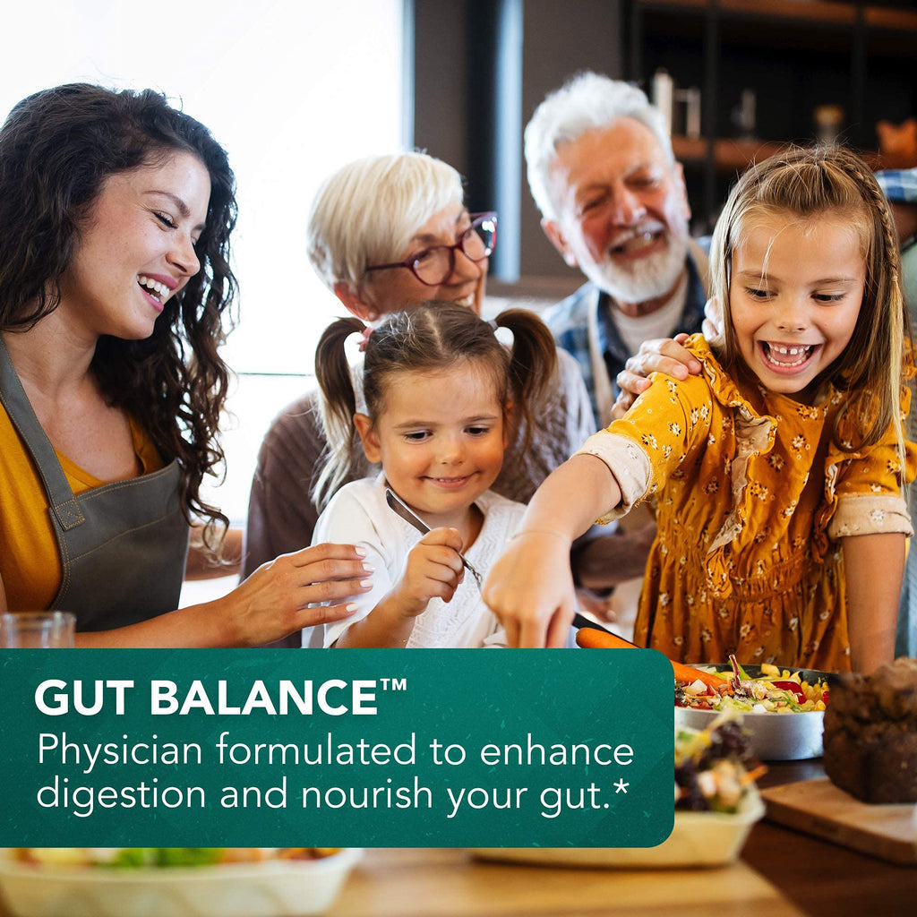 Vital Plan Gut Balance Supplement by Dr. Bill Rawls - Advanced Digestive Health Support Formula w/Clinical-Grade Slippery Elm Bark, Berberine & Dandelion Extract for Women & Men (180 Capsules) - TrustMedUSA