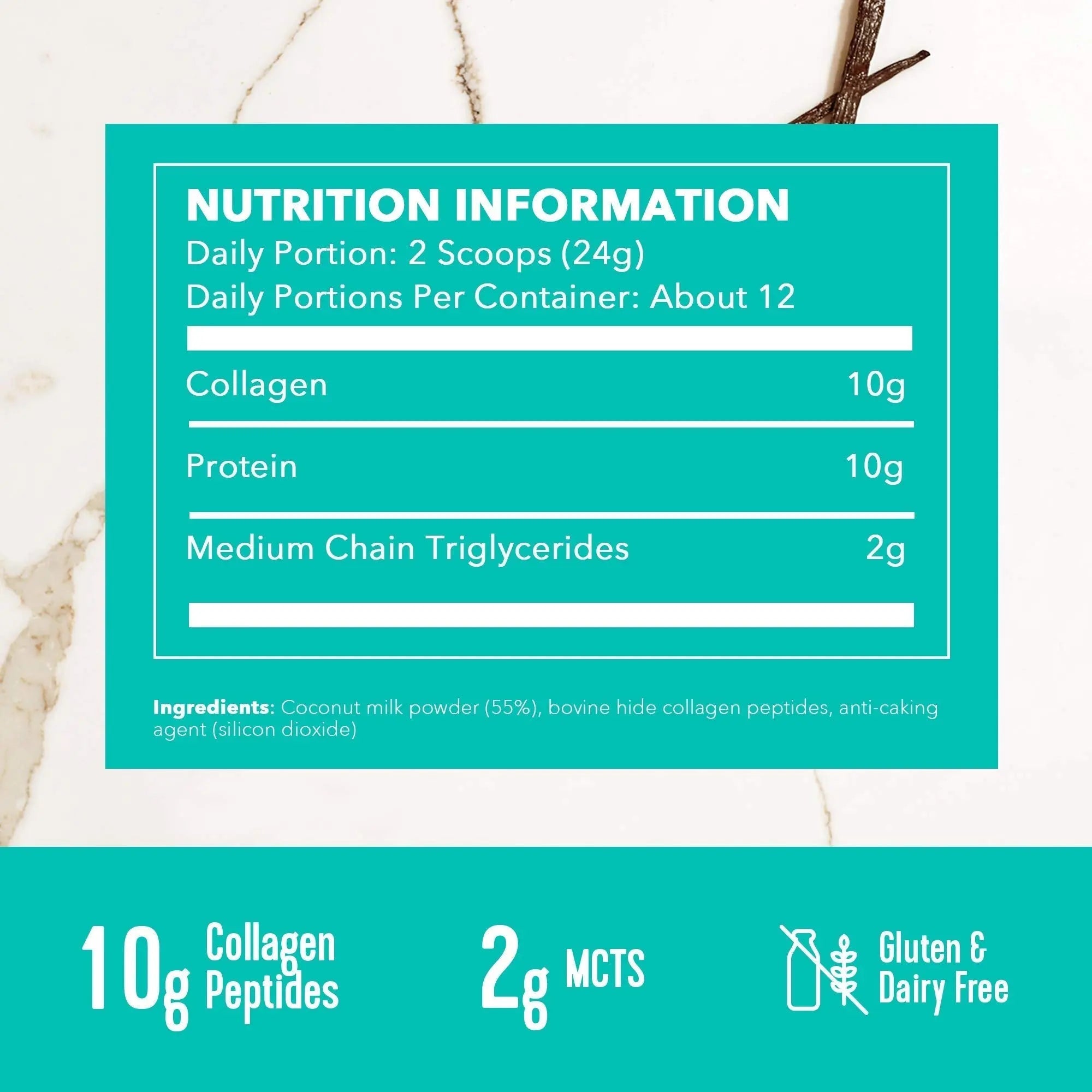 Vital Proteins Collagen Coffee Creamer, No Dairy & Low Sugar Powder with Collagen - TrustMedUSA