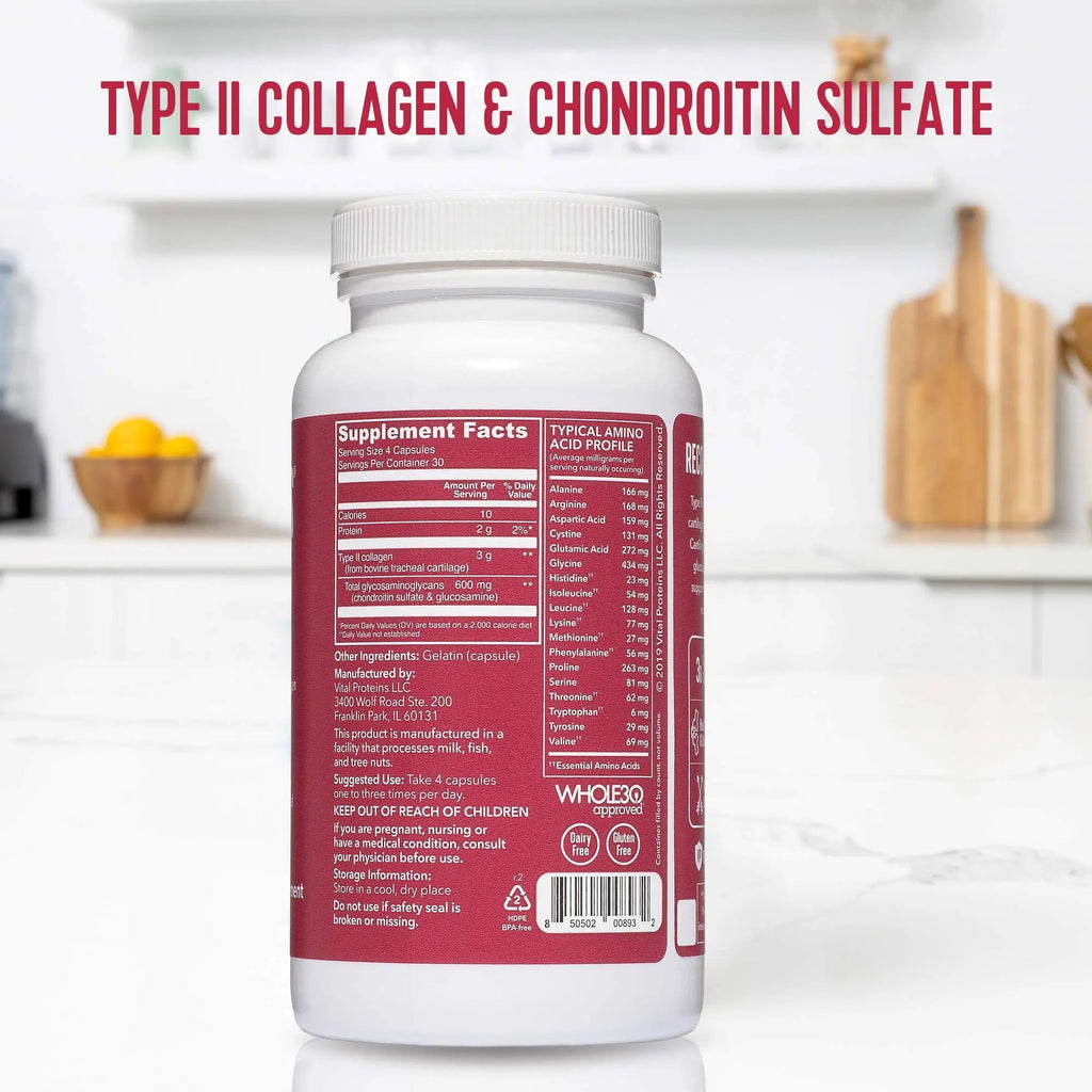 Vital Proteins Collagen Peptides Powder 19.3oz+ Collagen Pills, Type II - TrustMedUSA