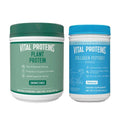Vital Proteins Collagen Peptides Powder, 9.33 oz Unflavored + 14 oz Unsweetened Plant - TrustMedUSA